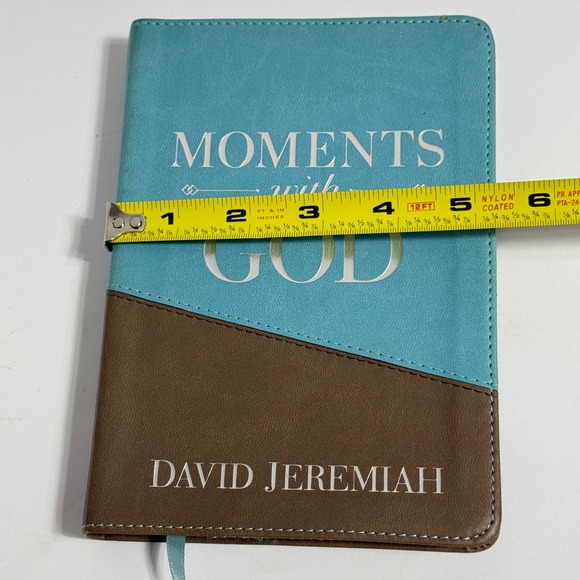 Moments with God Daily Devotional Book by David Jeremiah Blue Brown * - Picture 5 of 7